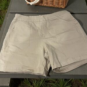 Nautica Women's Beige Cargo Shorts